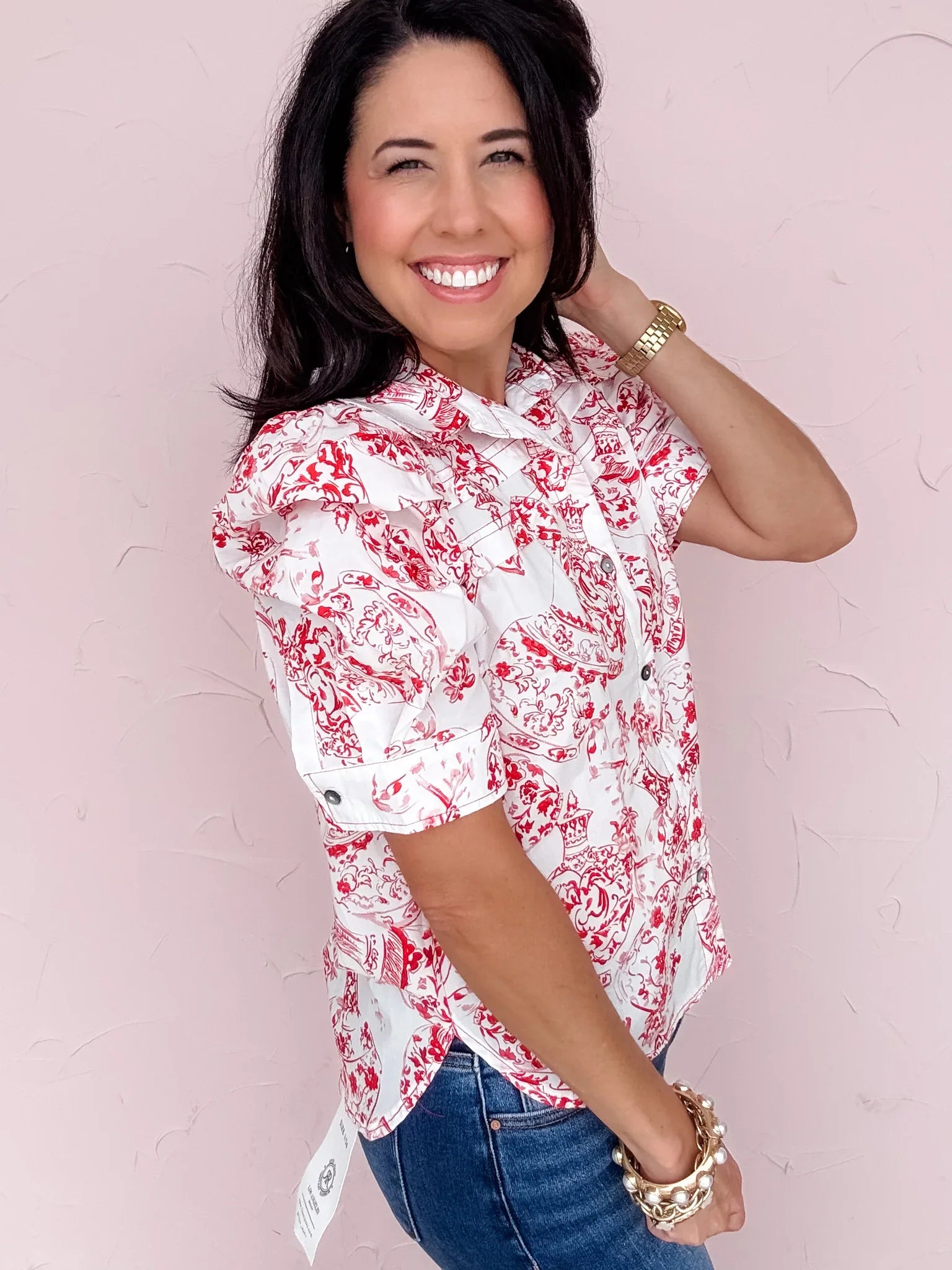 Rouge Reverie Top