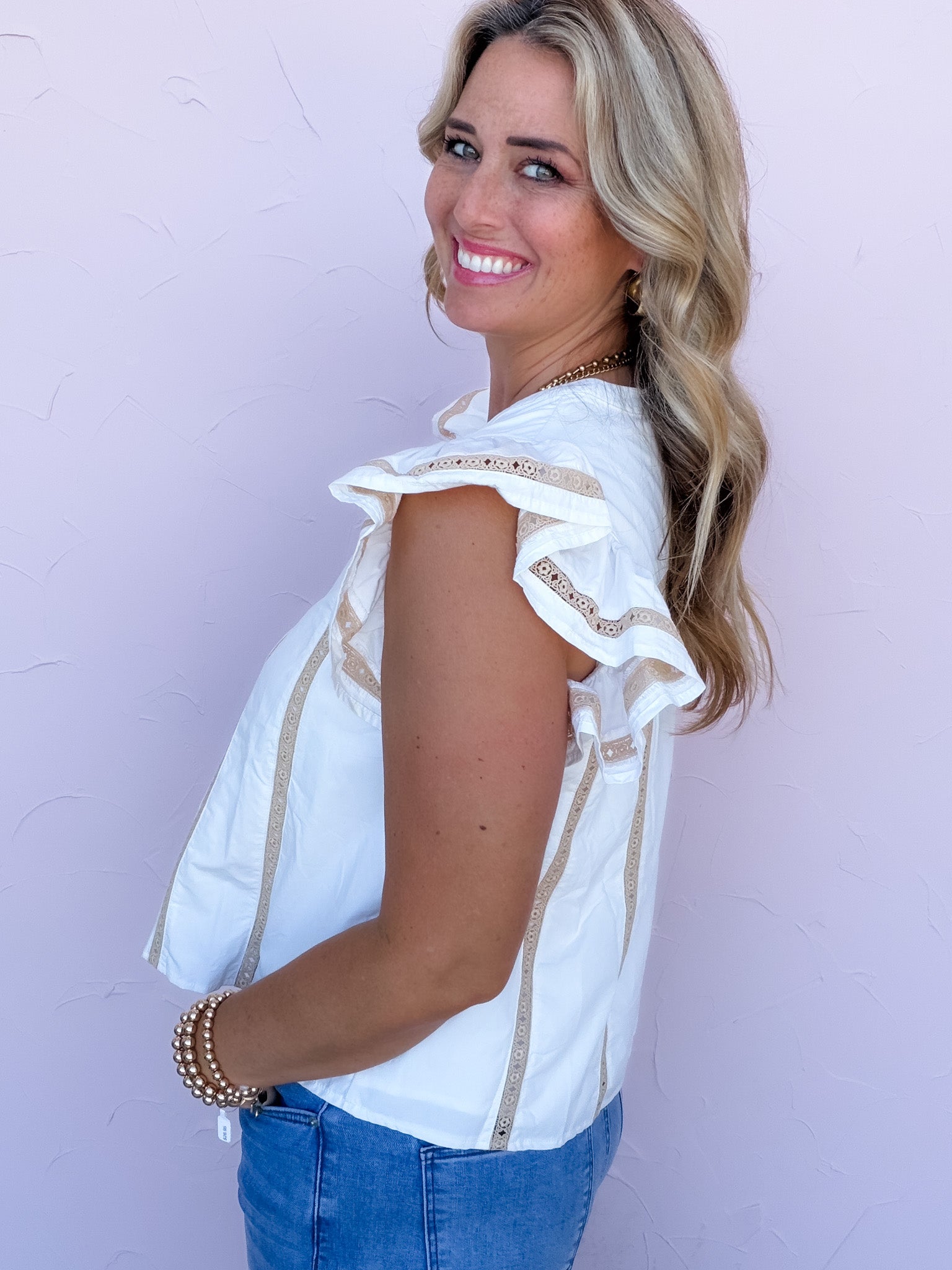 Prescott Lace Top