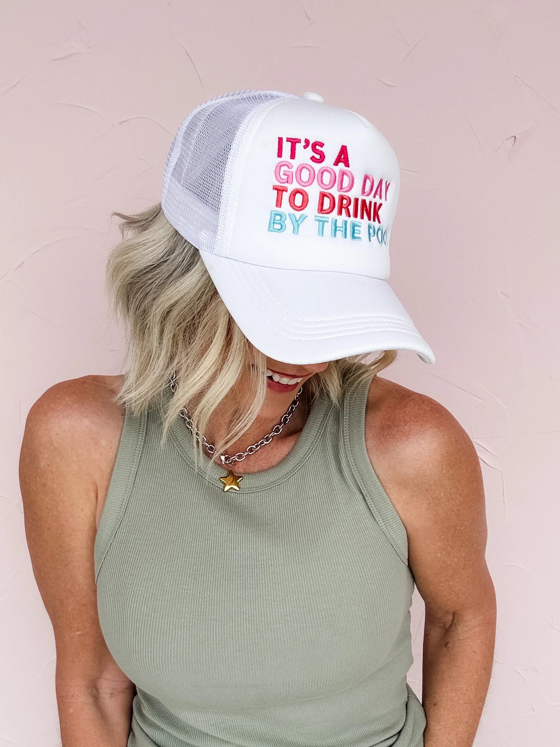 Drink By the Pool Trucker