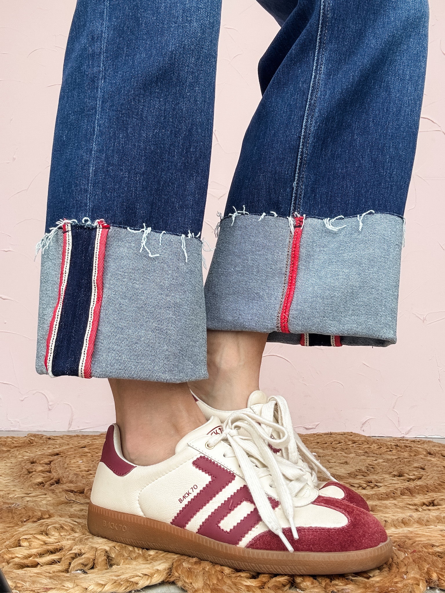 Main Street Cuffed Denim