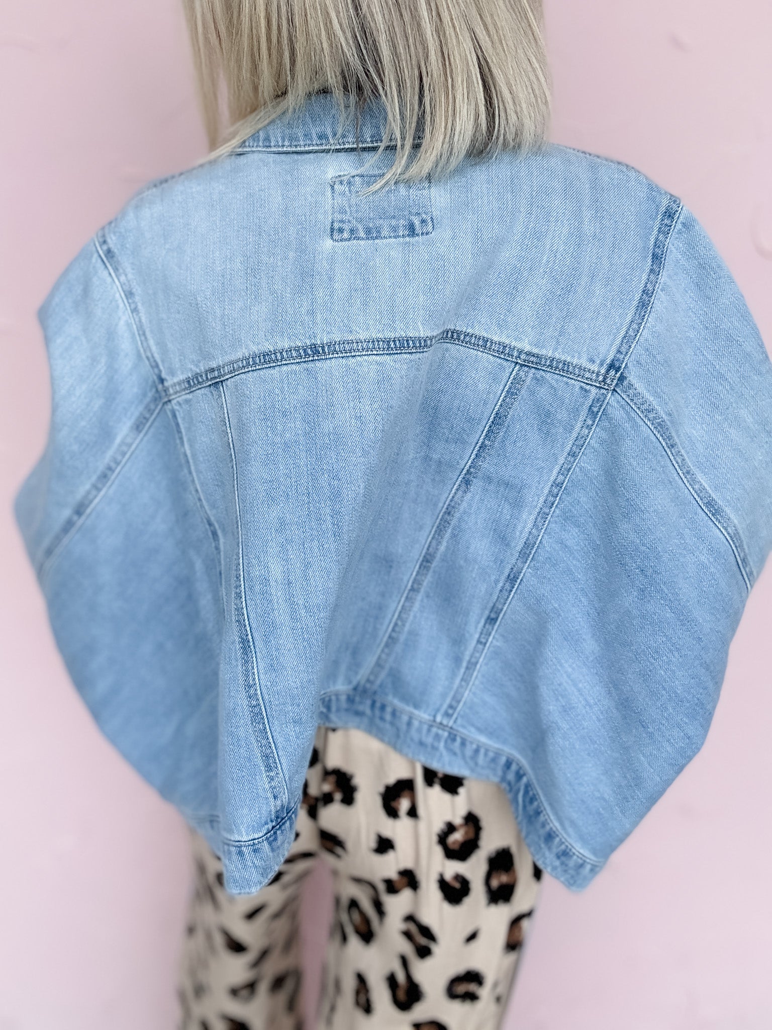 Wide Open Denim Jacket