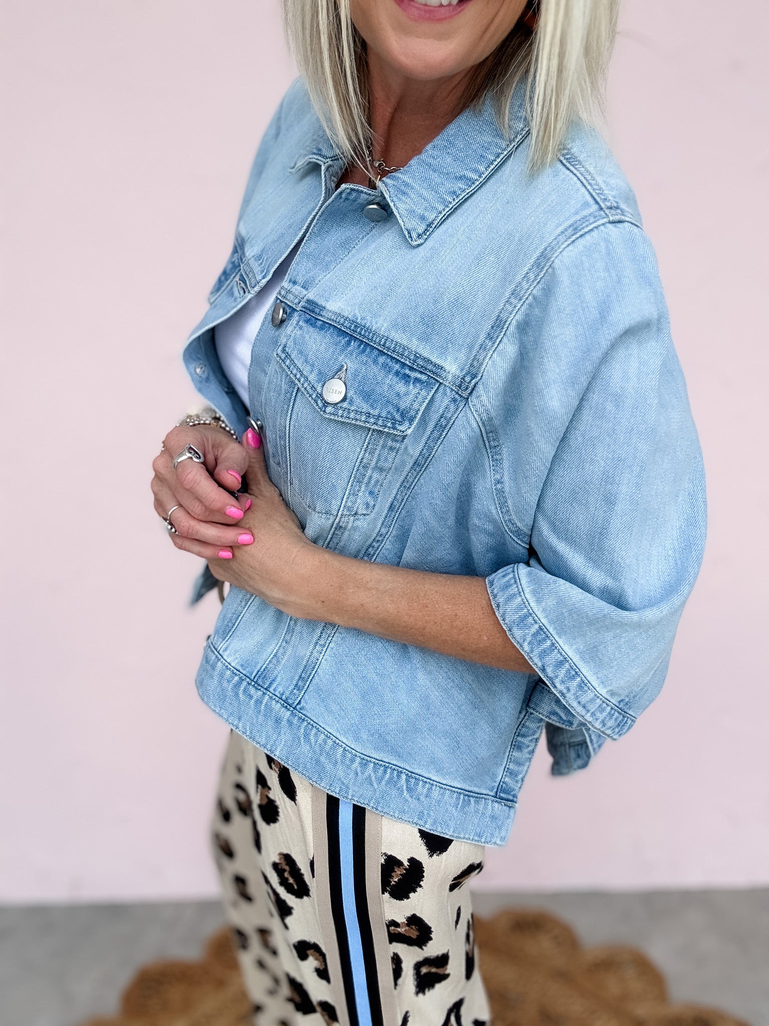 Wide Open Denim Jacket