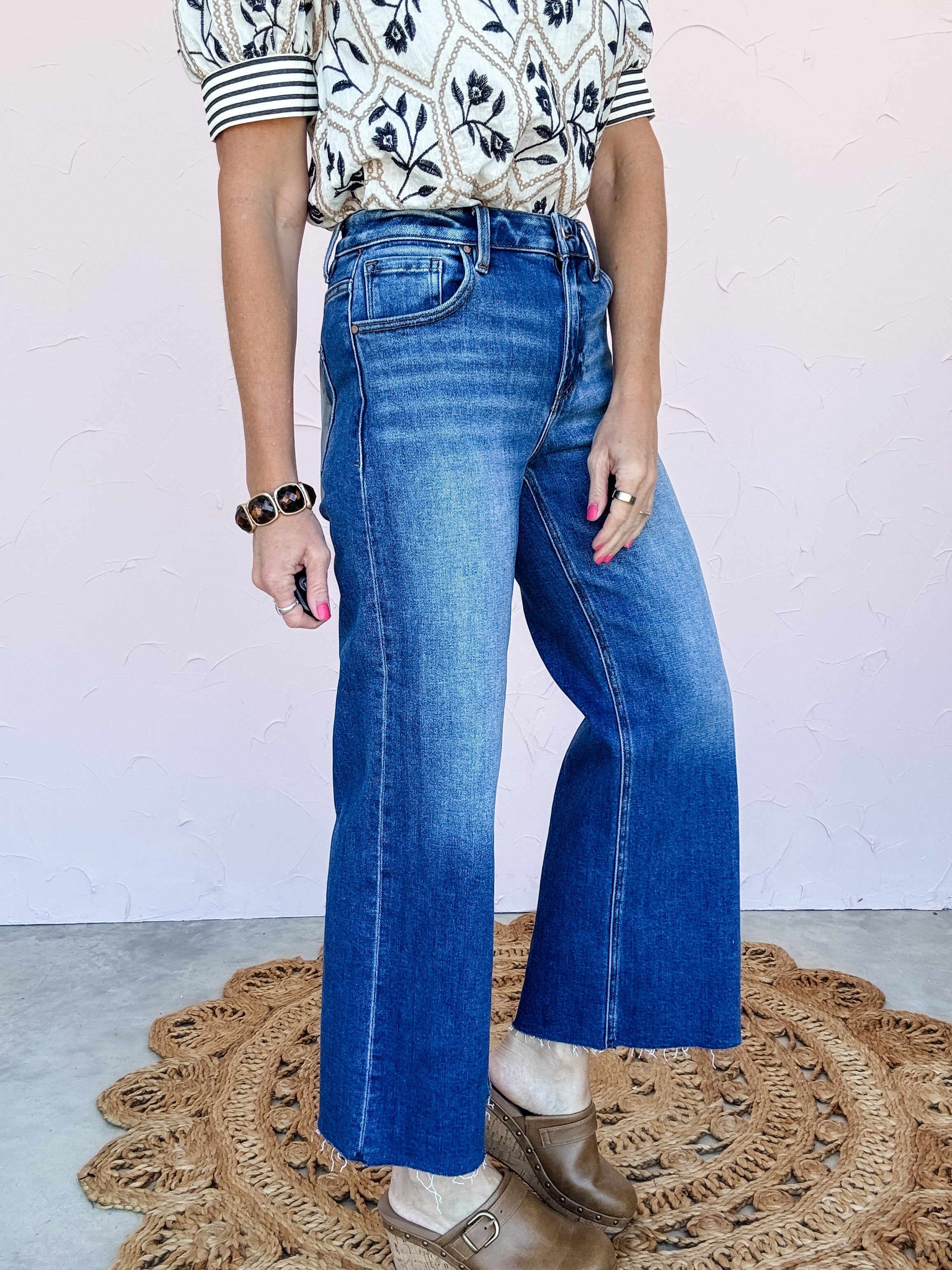 Harborline Wide Leg Denim
