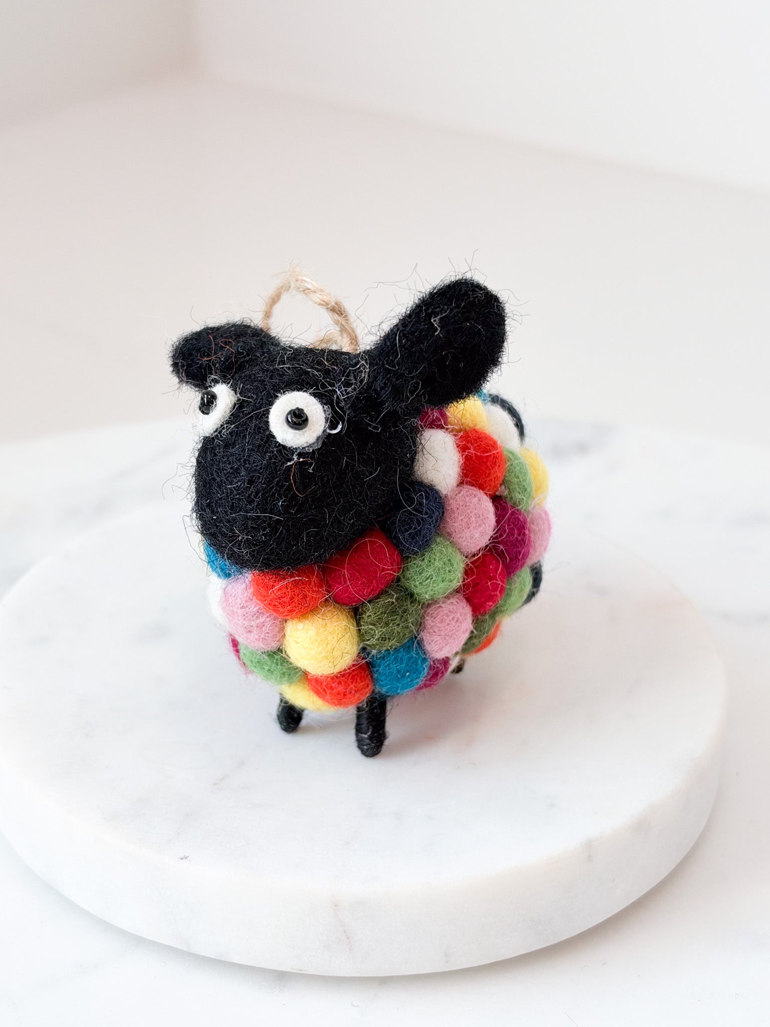 Rainbow Sheep Ornament
