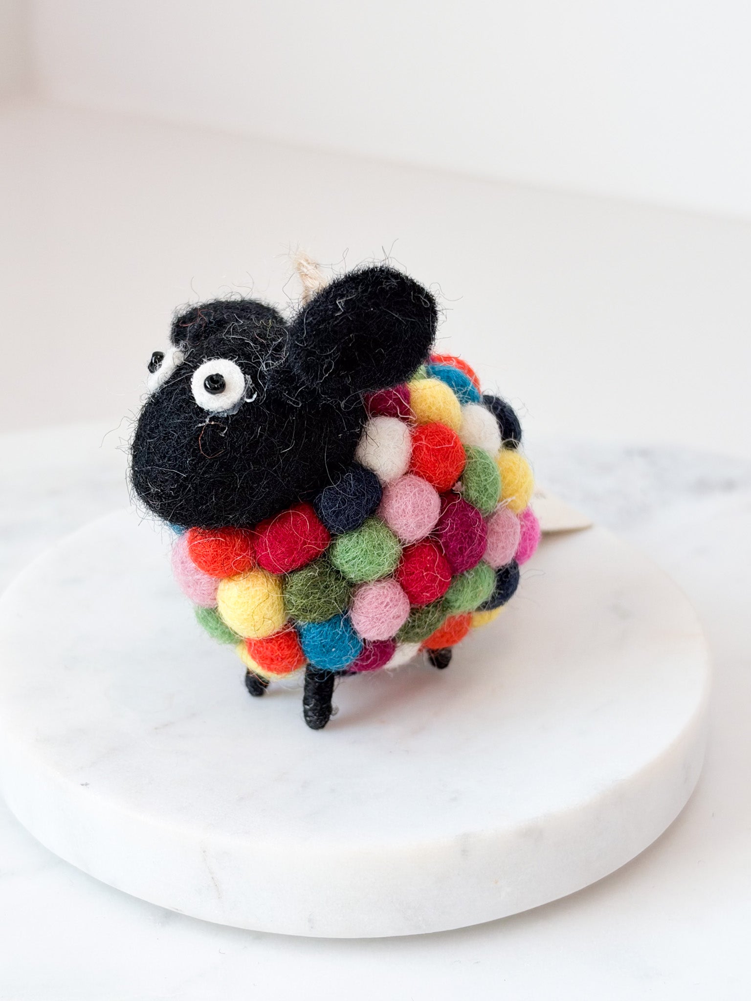 Rainbow Sheep Ornament