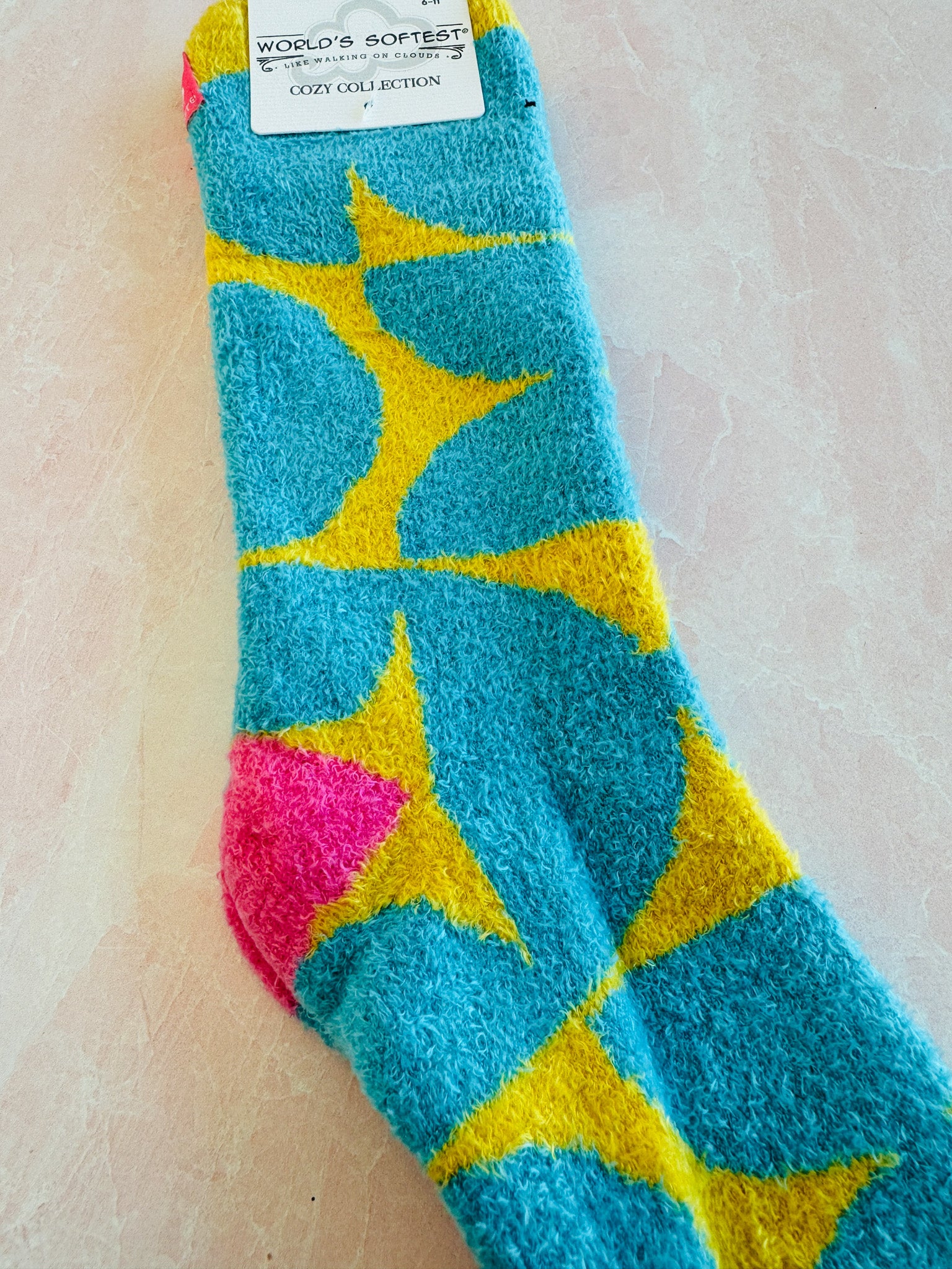 Cozy Up Retro Comfy Socks