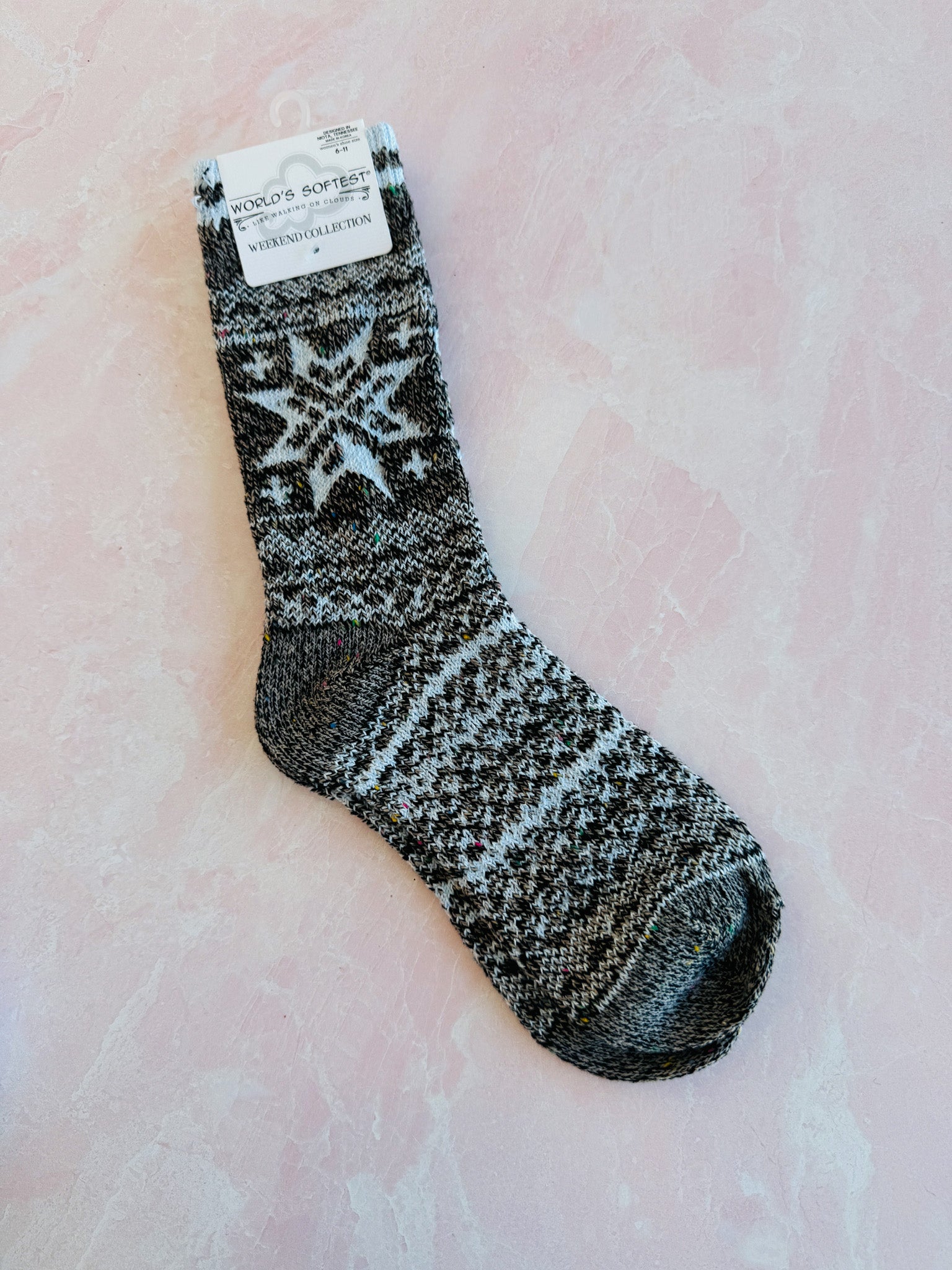 Fair Isle Cozy Collection Socks