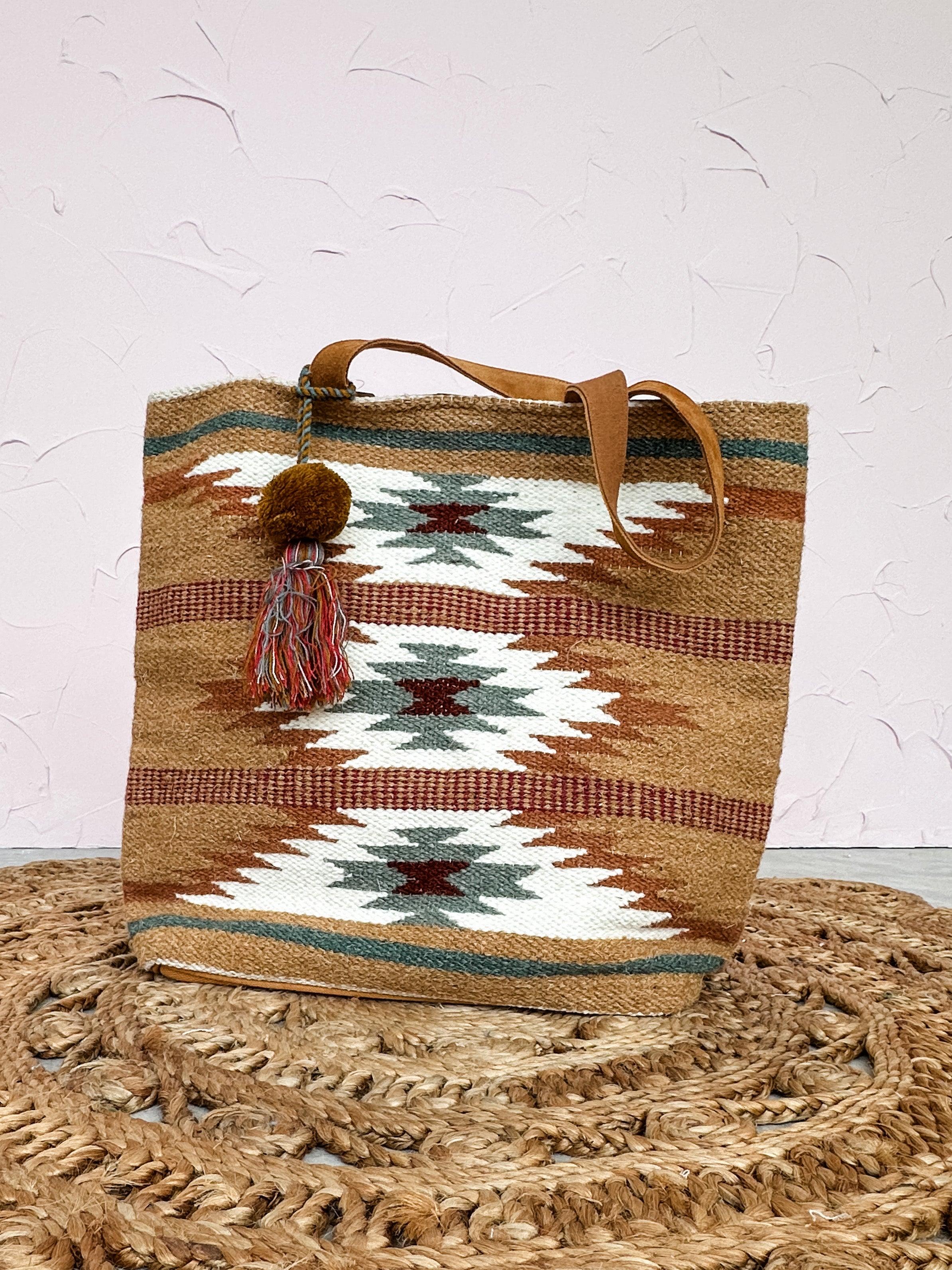 Painted Desert Woven Tote