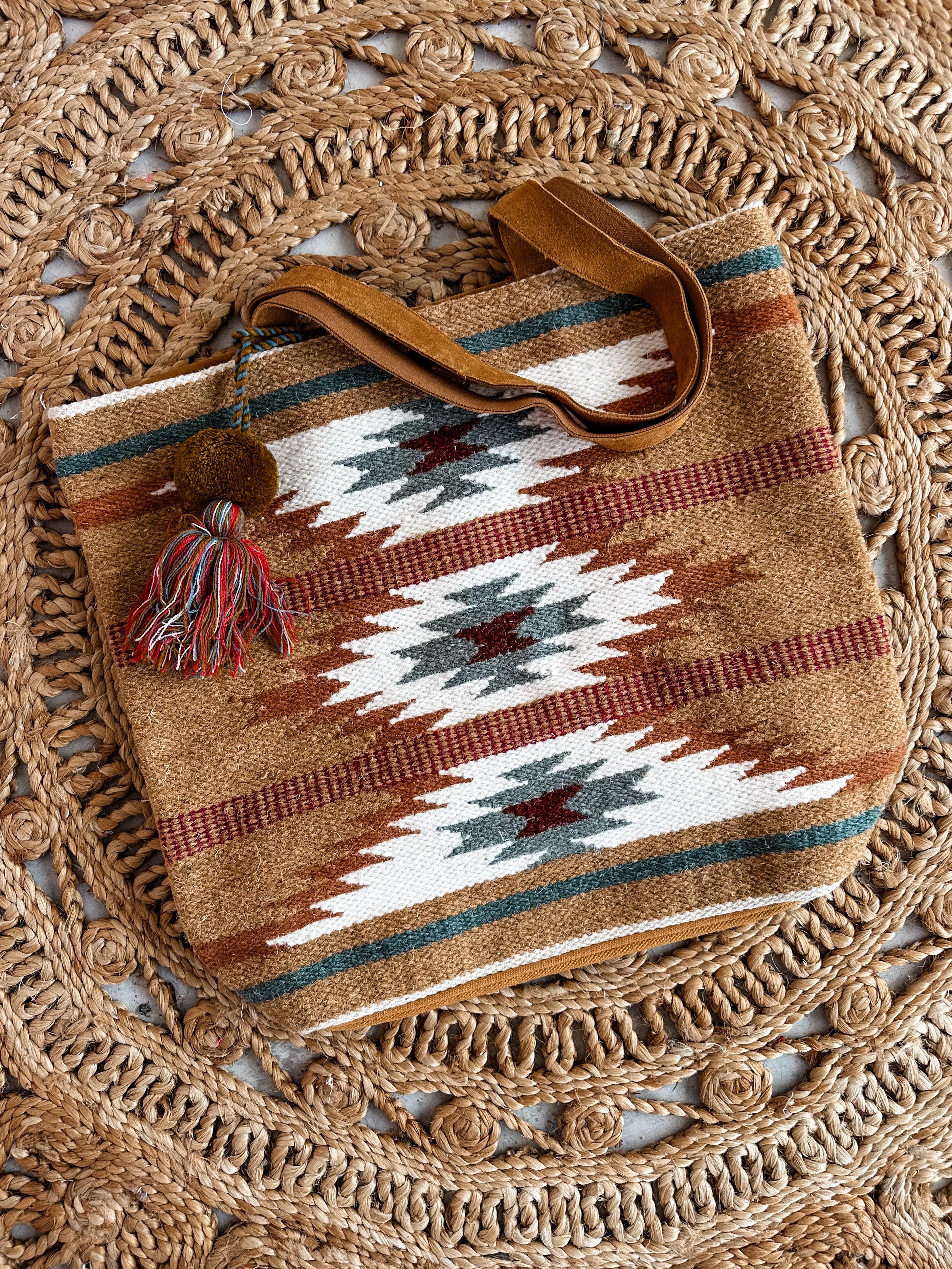 Painted Desert Woven Tote