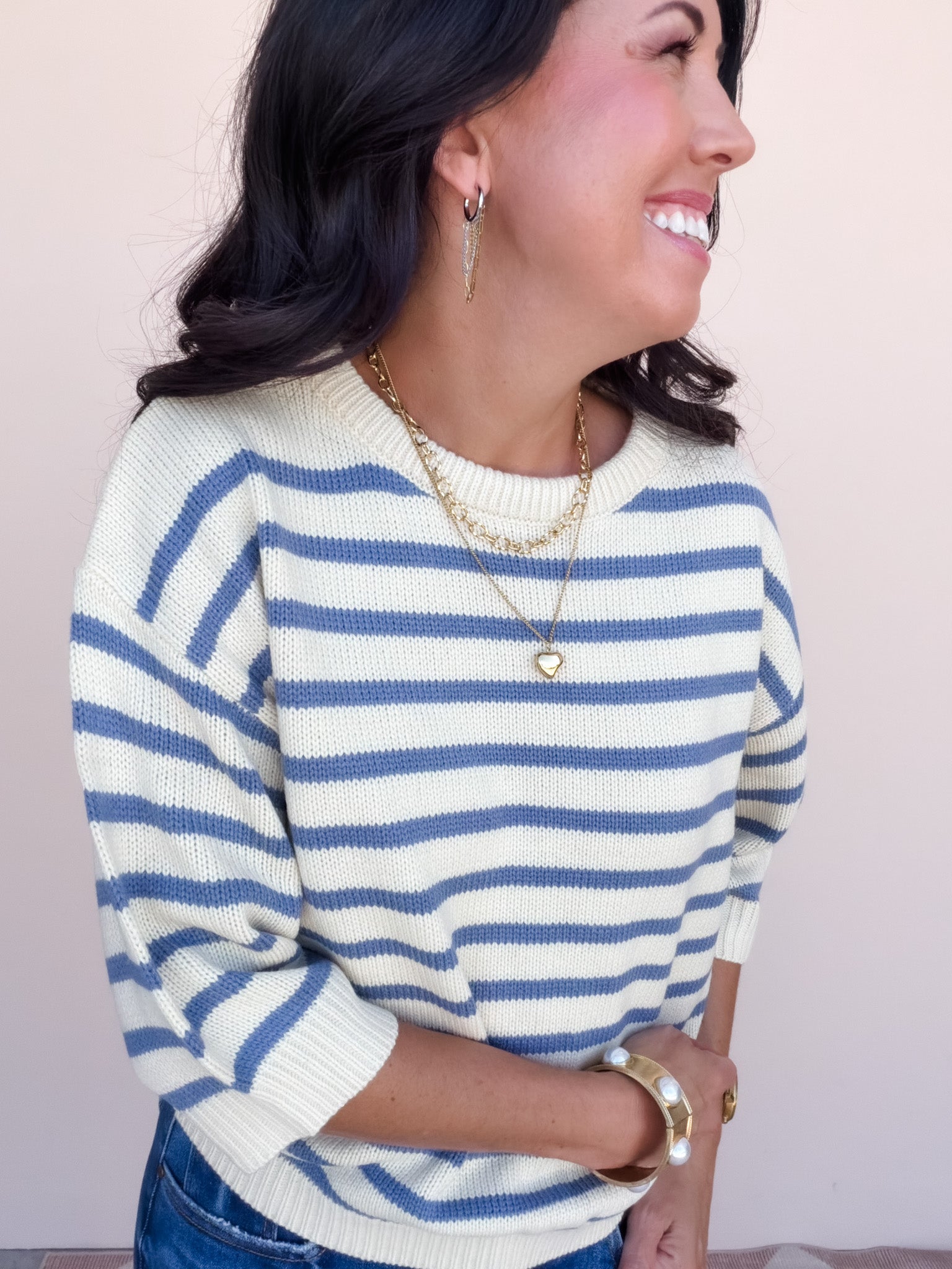 Halden Stripe Top | Butter Yellow