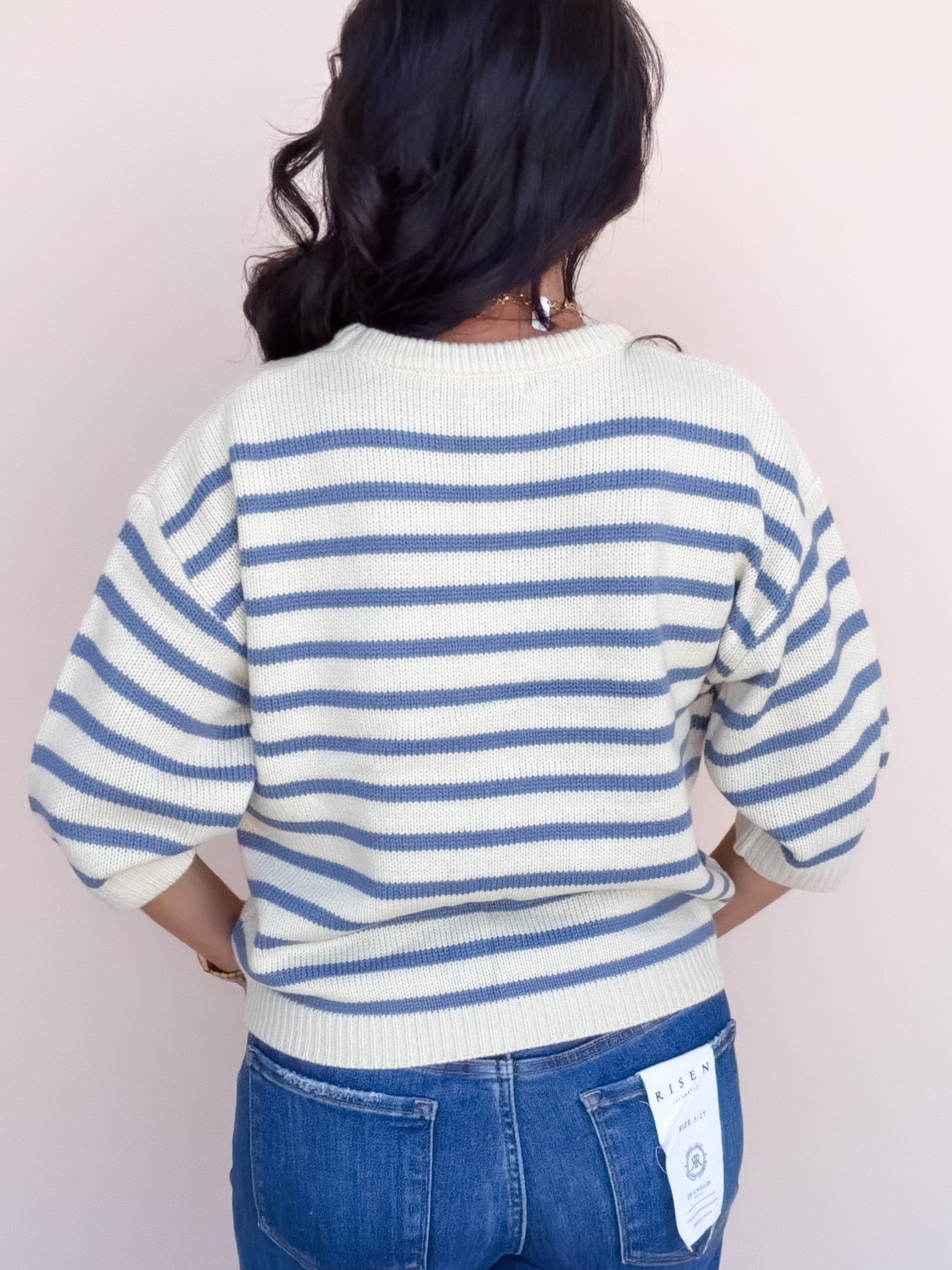 Halden Stripe Top | Butter Yellow