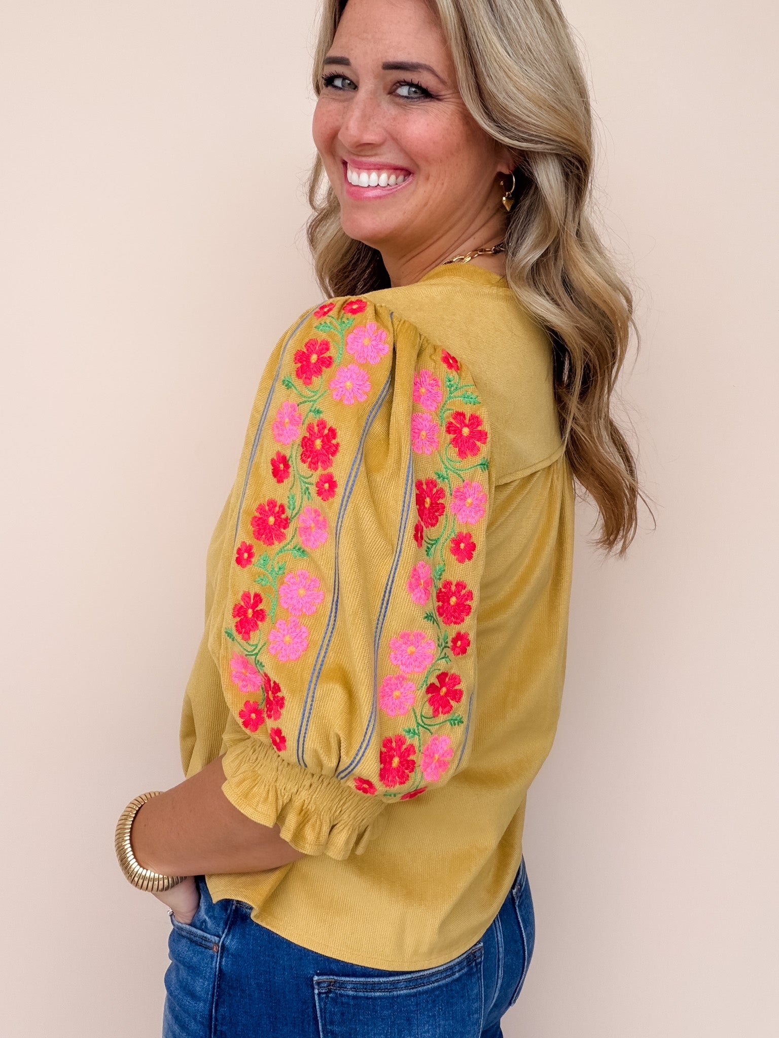 Sunshine & Stitches Top