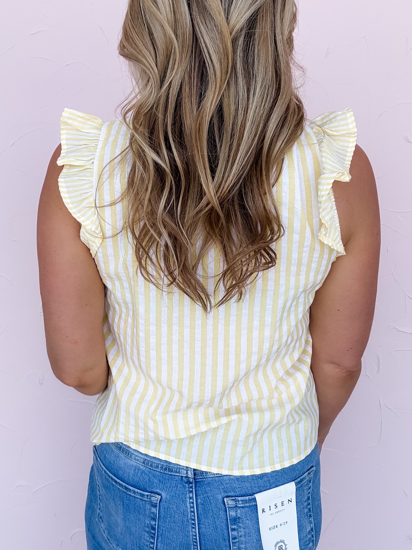 Lemon Drop Lines Top