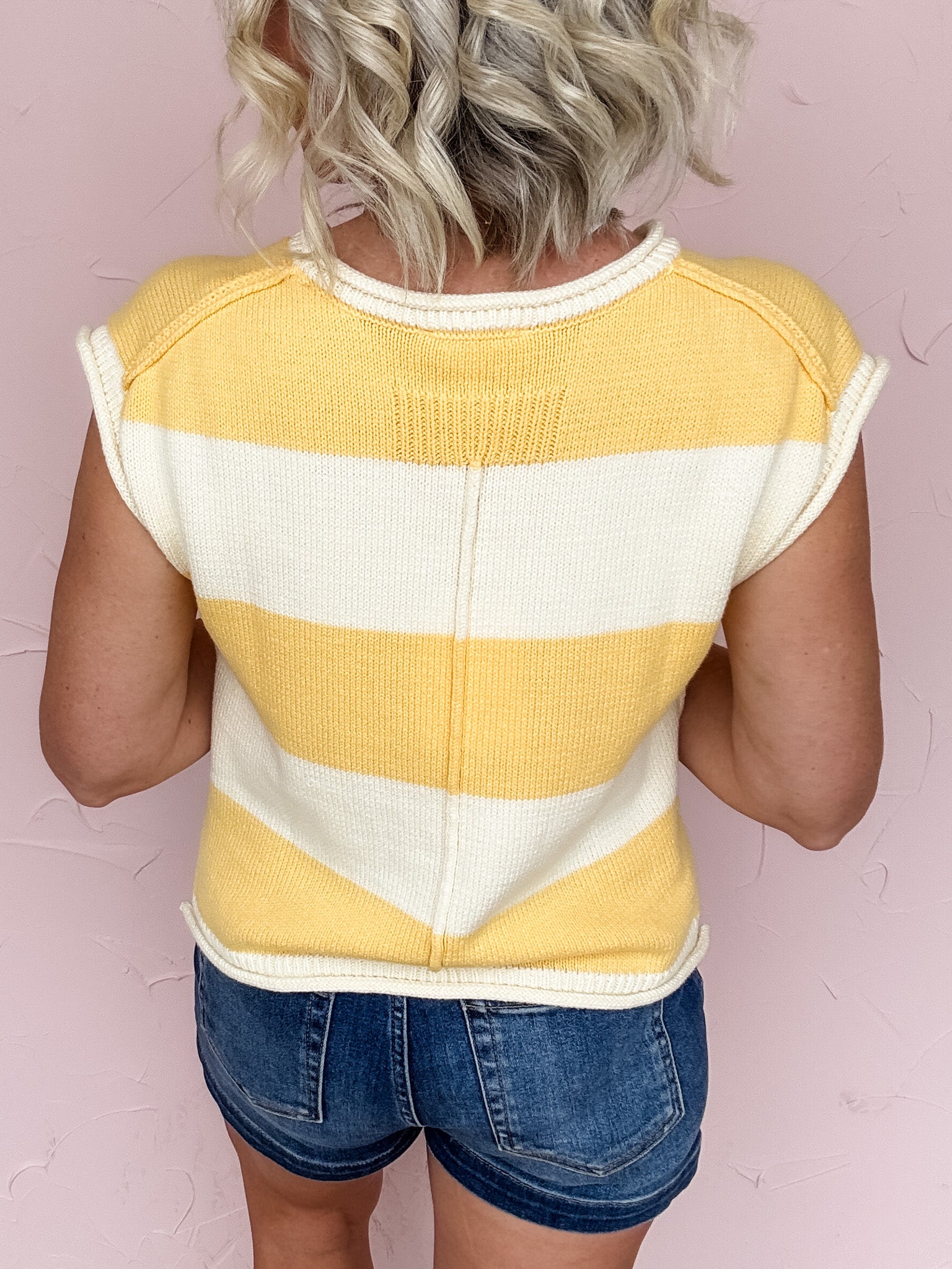 Simple Joys Stripe Knit Top