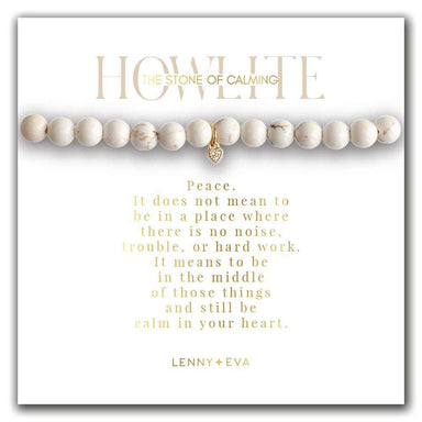 Howlite Beaded Bracelet - Vintage Soul