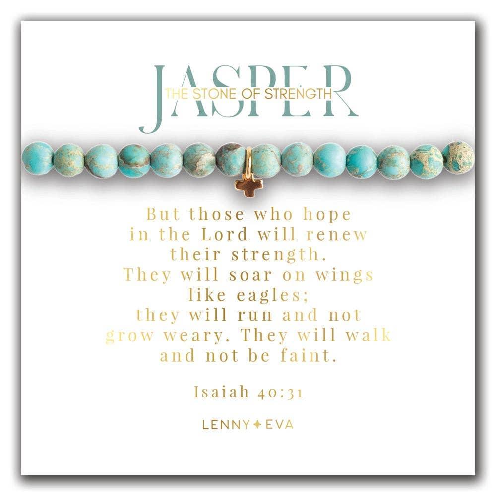 Jasper Beaded Bracelet